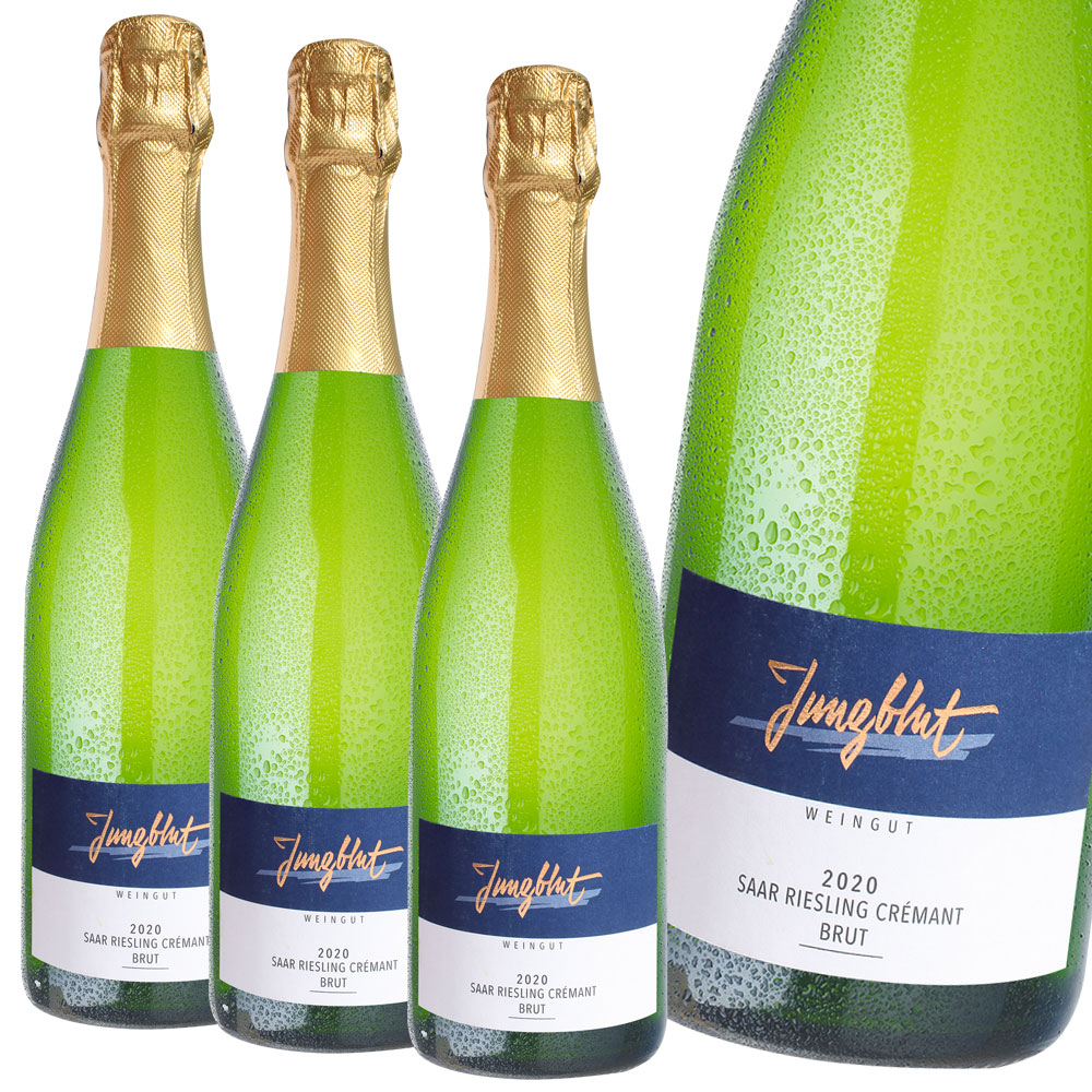 Saar Riesling Cremant Jungblut Brut, Vegan